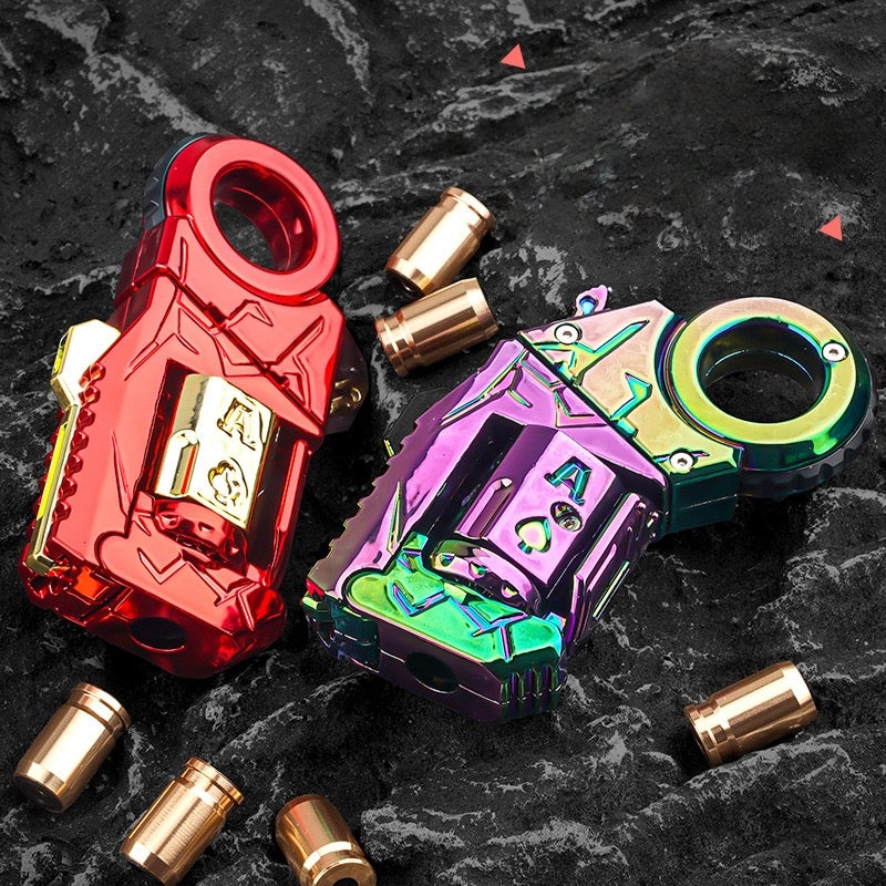 Mini Ring Decompression Launcher Alloy Shell Ejecting Model Fidget Toy - JoyPlay Kids