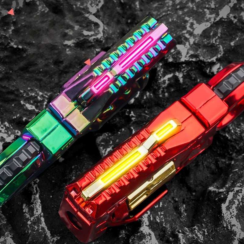 Mini Ring Decompression Launcher Alloy Shell Ejecting Model Fidget Toy - JoyPlay Kids