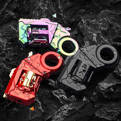 Mini Ring Decompression Launcher Alloy Shell Ejecting Model Fidget Toy - JoyPlay Kids