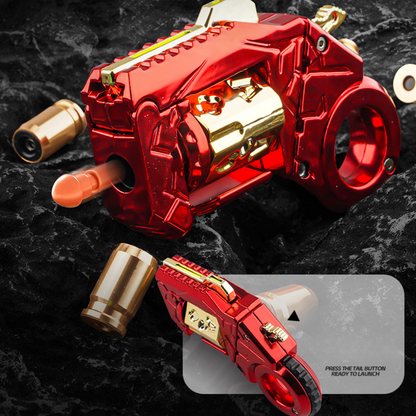 Mini Ring Decompression Launcher Alloy Shell Ejecting Model Fidget Toy - JoyPlay Kids