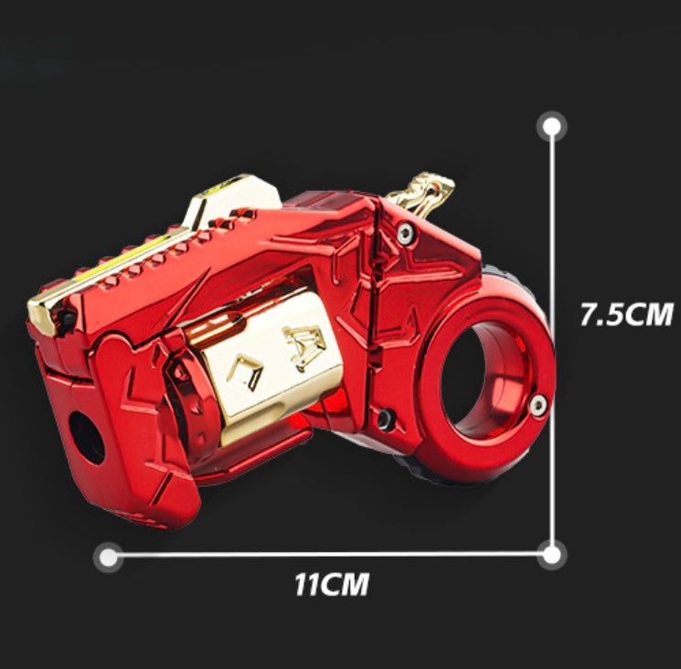 Mini Ring Decompression Launcher Alloy Shell Ejecting Model Fidget Toy - JoyPlay Kids